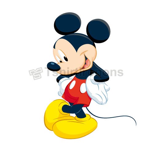 Mickey Mouse T-shirts Iron On Transfers N3902